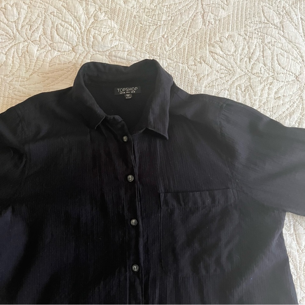 4 for 15$✨Topshop scorpion embroidered shirt - Picture 11 of 12